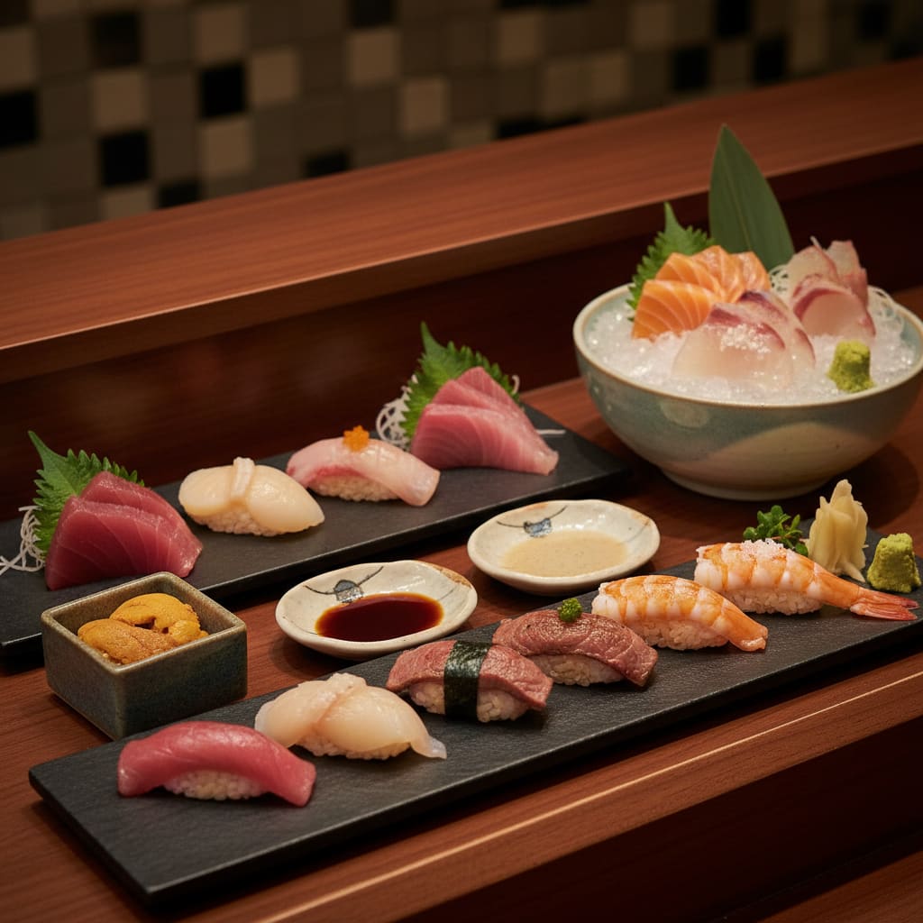 Omakase Menü bei Aniaka